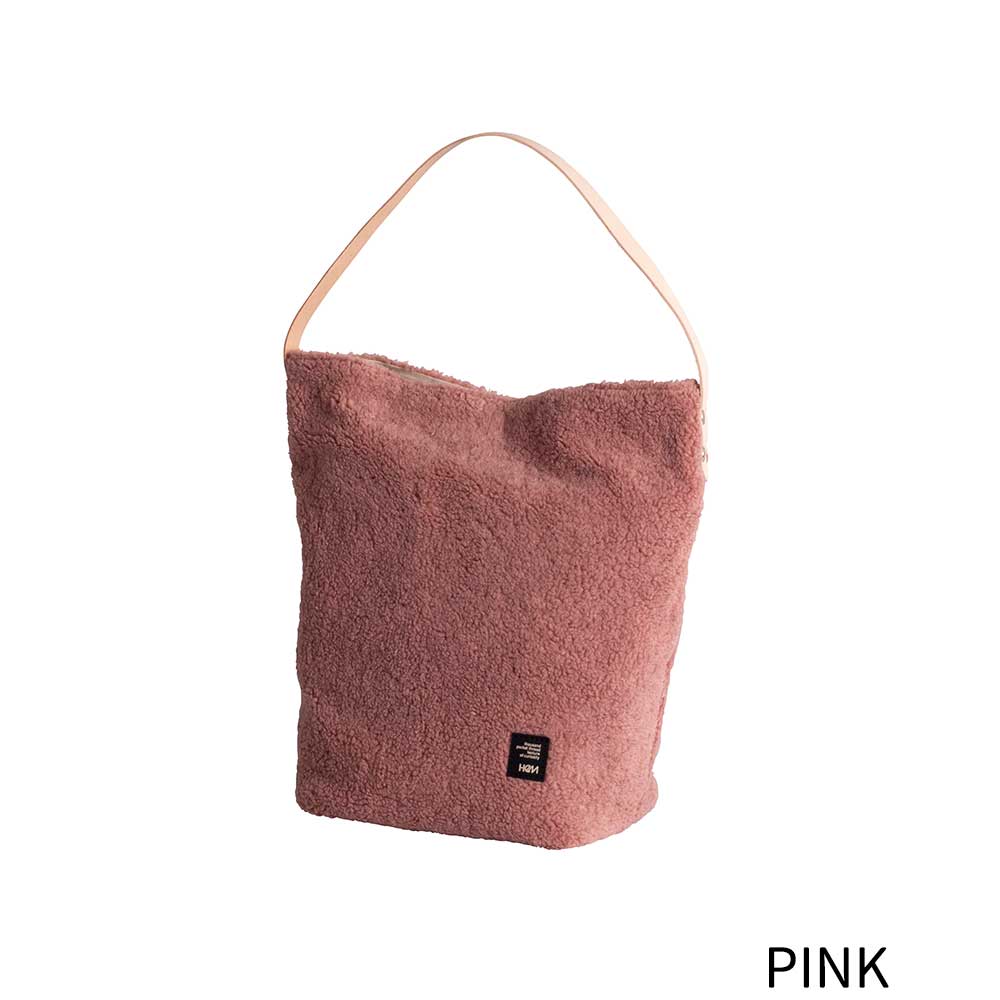 ニキ トートバッグ｜トレンドボア素材使用｜シンプルで大人っぽい