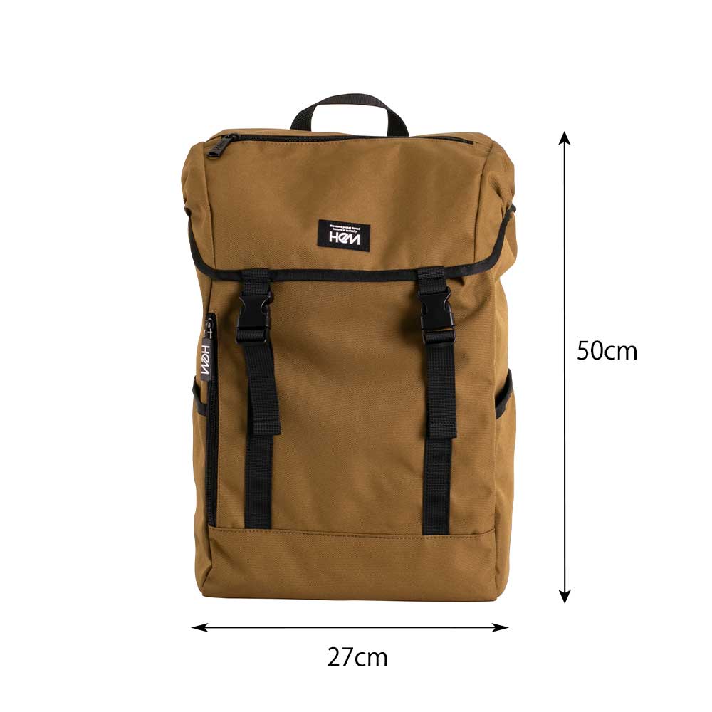 ケリー フラップリュック｜大容量23L＆軽量｜ユニセックスデザイン