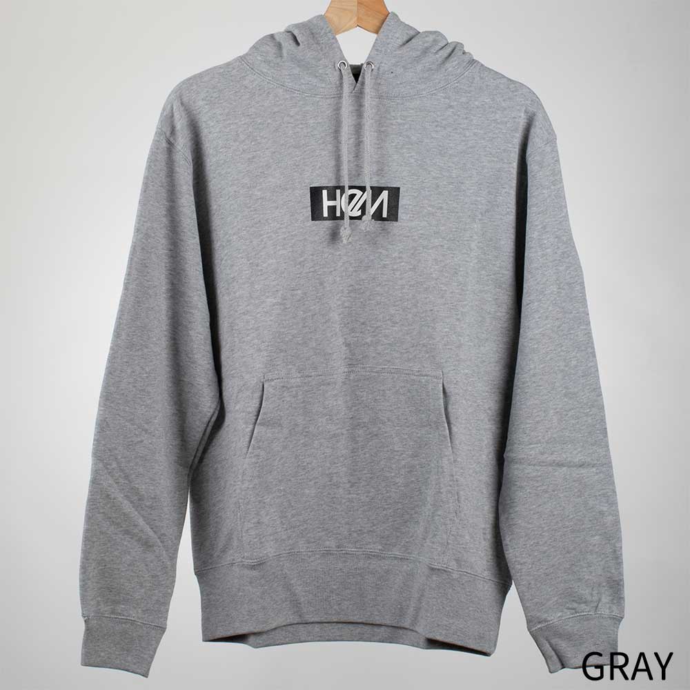 HM2004 ボックスロゴパーカー｜シンプルデザイン｜HeM公式 – HeM