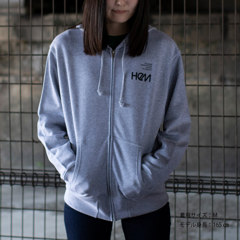 ユニセフ(UNICEF)L/Sフルジップパーカー 企業ロゴ　フロントプリント　M スウェットフルジップパーカー | ピーエムディーエス | Safari Lounge