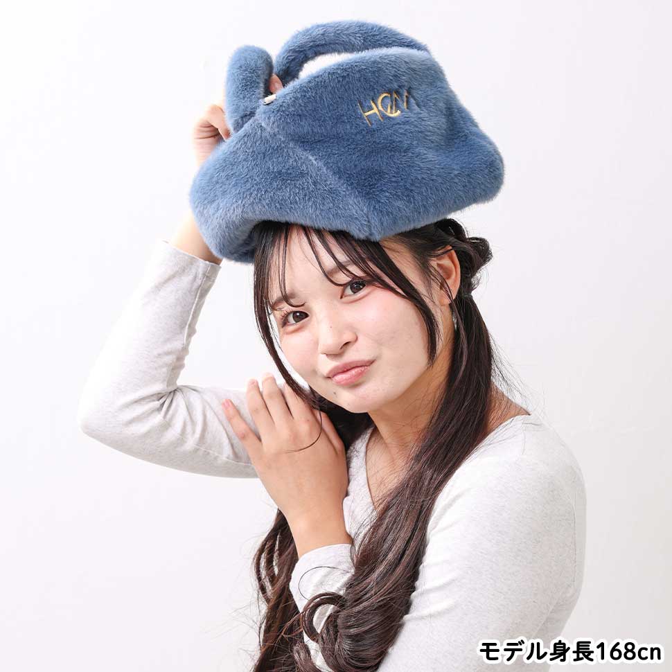 ≪HeMfamコラボ企画≫ 【YUNA】フリュール ファーバッグ