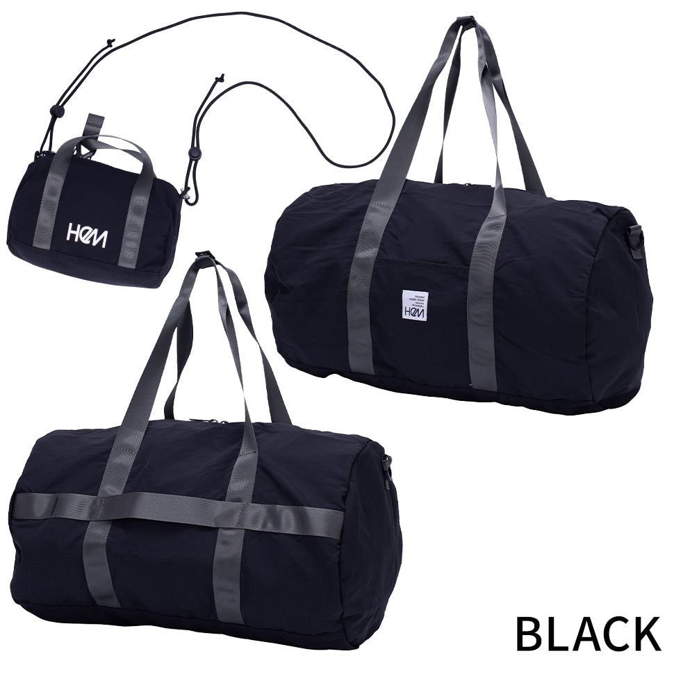 エッテ パッカブル ロールボストン】軽量＆撥水！25Lショルダーポーチ